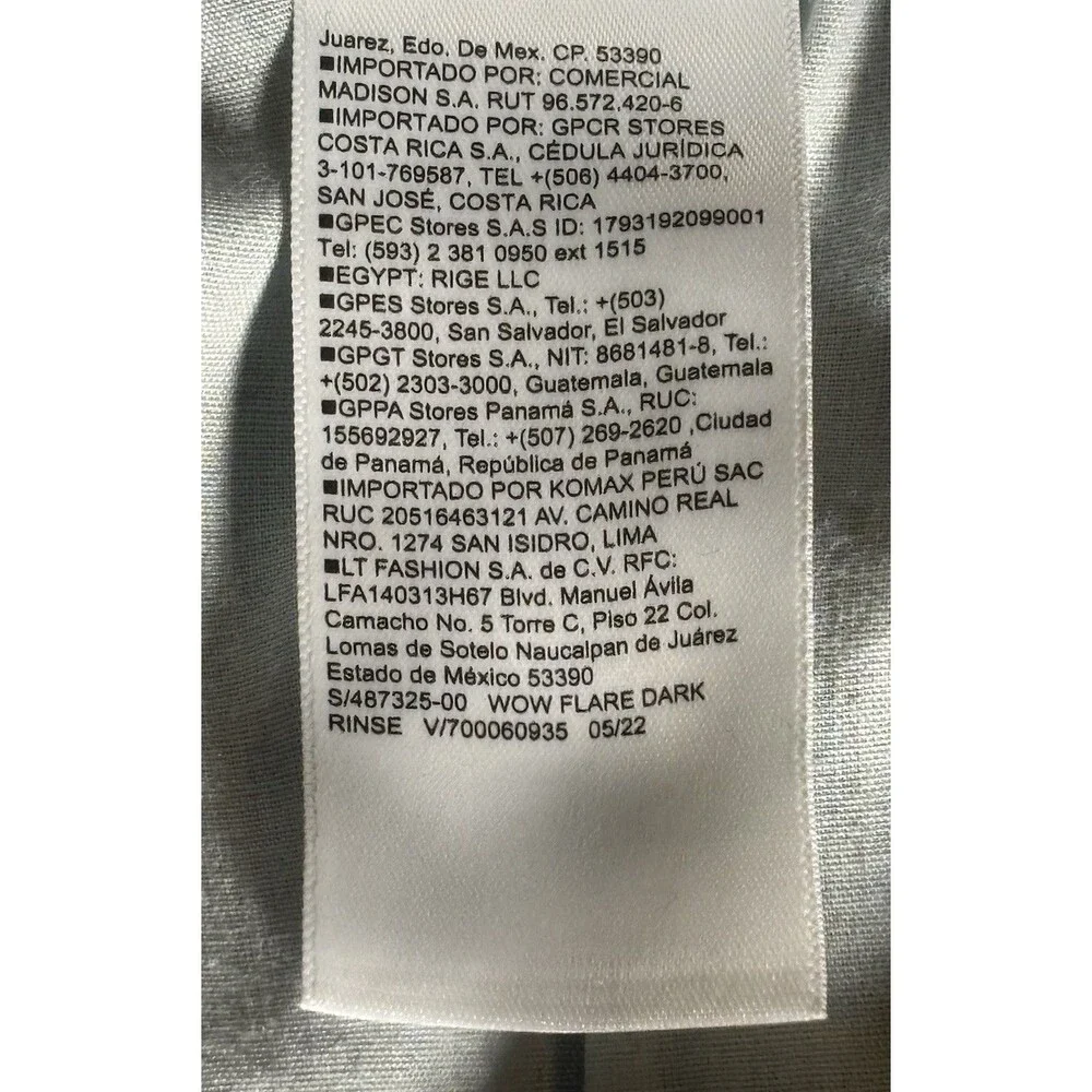 Old Navy Women’s Size 14 High-Waisted Wow Flare Dark Rinse Jeans - Picture 12 of 12